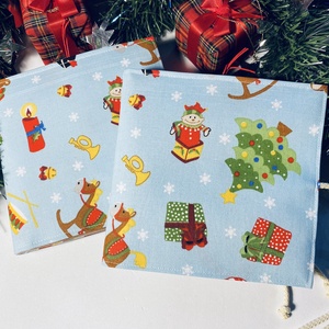 Karácsonyi ajandék, matatókönyv gyerekeknek, fejlesztőkönyv, csendeskönyv 1 éves kortól, egyedi ajándék gyerekeknek - játék & sport - textilkönyv & babakönyv - Meska.hu