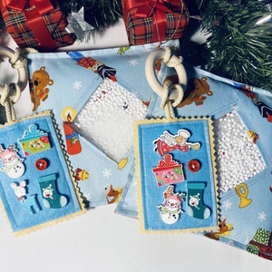 Kukucs-zsák, találd meg a kincseket! Fejlesztő játék gyerekeknek - robotok, Játék & Sport, Készségfejlesztő és Logikai játék, Oktató játékok, Varrás, MESKA