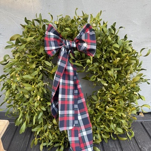 Extra nagy Fagyöngy koszorú - otthon & életmód - dekoráció - virágdísz és tartó - koszorú - Meska.hu