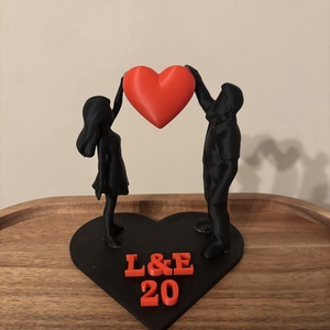 Szerelmes pár dísz - otthon & életmód - dekoráció - dekoratív figurák és szobrok - Meska.hu