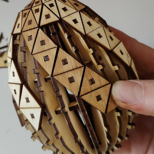 3D fa puzzle Fatojás - diy (csináld magad) - egységcsomag - Meska.hu