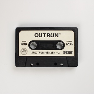 Out Run � ZX Spectrum kazettás játékprogram - művészet - bakelit lemezek & kazetták - Meska.hu