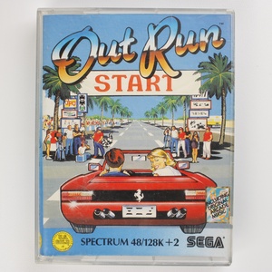 Out Run � ZX Spectrum kazettás játékprogram, Művészet, Bakelit lemezek & kazetták, , MESKA