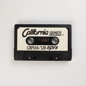 California Games - Commodore 64/128 � kazettás játékprogram - művészet - bakelit lemezek & kazetták - Meska.hu