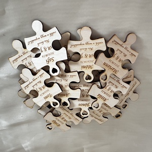 Puzzle köszönetajándék és ültető esküvőre  - esküvő - emlék & ajándék - köszönőajándék - Meska.hu