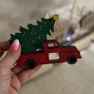 Karácsonyfás adventi visszaszámláló - karácsony - adventi díszek - adventi naptár - Meska.hu