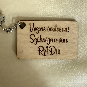 Vezess óvatosan kulcstartó szerelmednek akár Valentin napra is, Táska & Tok, Kulcstartó & Táskadísz, Kulcstartó, , MESKA