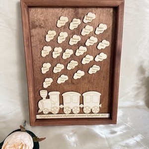 Nyugdíjba vonulásra alternatív vendégkönyv egyedi kivitelben - otthon & életmód - dekoráció - ajtó- és ablak dekoráció - ajtótábla - Meska.hu