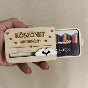 Ajándékkártya átadó dobozka - otthon & életmód - papír, írószer - ajándékozás kellékei - ajándékkísérő - Meska.hu