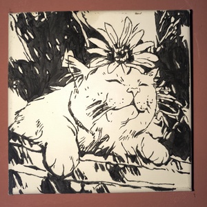 Kézzel festett akril vászonkép saját fotó alapján - művészet - festmény - akril - Meska.hu