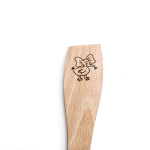 Kacsafánt spatula, Otthon & Életmód, Konyhafelszerelés, tálalás, Sütés, főzés, Fakanál & Fakanáltartó, Gravírozás, pirográfia, MESKA