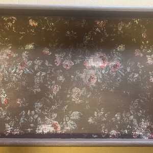  Fleurs d'Antan (Régi idők virágai)� Egyedi vintage tálca - Meska.hu