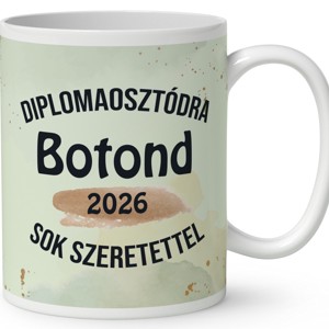 Névvel kérhető Maki - 2026 évi Ballagásra mintás bögre - otthon & életmód - konyhafelszerelés, tálalás - tálalás - bögre & csésze - Meska.hu