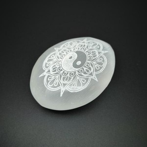 Szelenit szappan yin yang mandala 6-7cm - Meska.hu