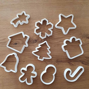 Karácsonyi nagy sütikiszúró szett  3D nyomtatott formák (8 cm) - Meska.hu