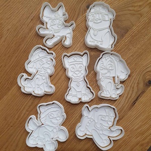 Paw Patrol / Mancs Őrjárat sütikiszúró szett � 3D cookie cutter, Otthon & Életmód, Konyhafelszerelés, tálalás, Sütés, főzés, Sütikiszúró, , MESKA