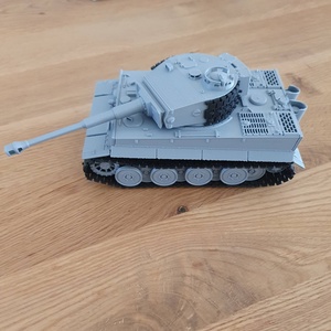 II. világháborús Tigris német nehéz harckocsi � 1:35 arányú 3D nyomtatott modell - művészet - makett, modell - Meska.hu