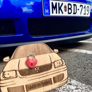 Lakatceremónia az autók szerelmeseinek - esküvő - emlék & ajándék - nászajándék - ceremónia szett - Meska.hu