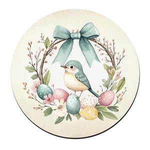 3 db tündéri vintage húsvéti kör alakú alátét szett (#41) -  - Meska.hu