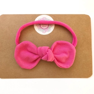 Pink pamut masni puha rugalmas fejpánt, hajpánt, hajgumi - ruha & divat - hajdísz & hajcsat - hajráf & hajpánt - Meska.hu