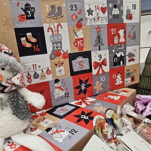 Adventi naptár, Karácsony, Adventi díszek, Adventi naptár, Ékszerkészítés, Gyurma, MESKA