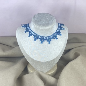 KÉSZLETEN- Gyöngynyaklánc, Ékszer, Nyaklánc, Gyöngyös nyaklánc, Gyöngyfűzés, gyöngyhímzés, MESKA