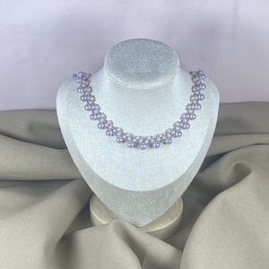 KÉSZLETEN- Gyöngynyaklánc, Ékszer, Nyaklánc, Gyöngyös nyaklánc, Gyöngyfűzés, gyöngyhímzés, MESKA