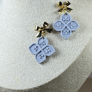 Pasztell karácsony fülbevaló - ékszer - ékszerszett - Meska.hu