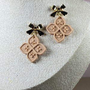 Pasztell karácsony fülbevaló - ékszer - ékszerszett - Meska.hu