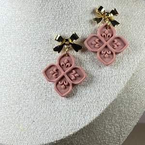 Pasztell karácsony fülbevaló - ékszer - ékszerszett - Meska.hu