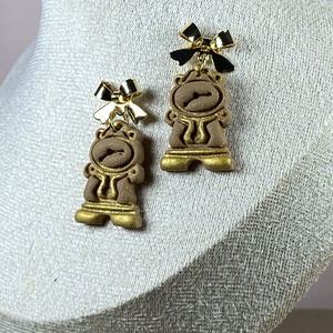 Hercegnős fülbevaló - Meska.hu