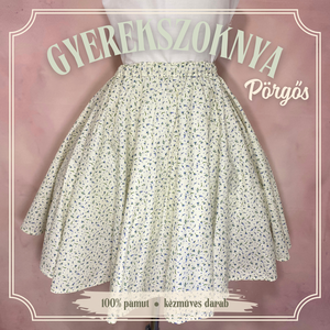 Extra pörgős körloknis gyerekszoknya több méretben - KÉSZLETEN - Meska.hu