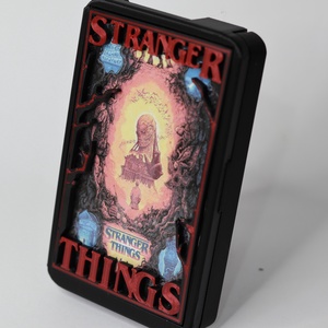 Stranger Things  Demogorgon irattartó - táska & tok - pénztárca & más tok - kártyatartó & irattartó - Meska.hu