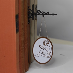 Könyvcégér � könyvjelző - könyv & zene - könyvjelző - Meska.hu