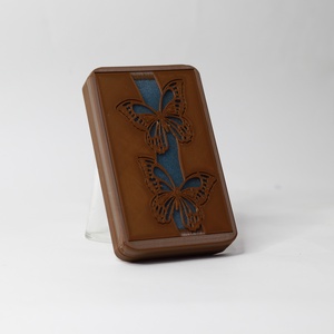 Epoxy gyantával diszitett irattartó - táska & tok - pénztárca & más tok - kártyatartó & irattartó - Meska.hu