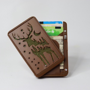 Epoxy gyantával diszitett irattartó, Táska & Tok, Pénztárca & Más tok, Kártyatartó & Irattartó, , MESKA