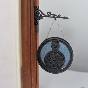 Könyvcégér � könyvjelző - könyv & zene - könyvjelző - Meska.hu