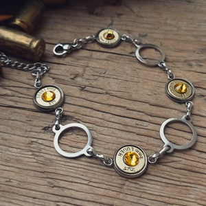 9mm Karkötő - Aranysárga - Meska.hu
