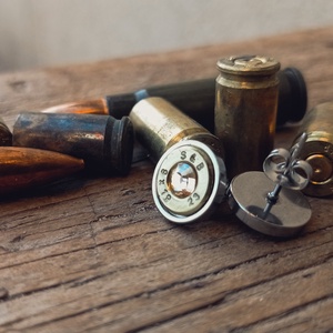 9mm Bedugós Fülbevaló - Pezsgő, Ékszer, Fülbevaló, Pötty fülbevaló, Ötvös, Fémmegmunkálás, MESKA