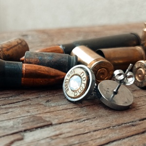 9mm Bedugós Fülbevaló - Opál - Meska.hu