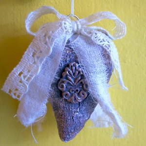 Fehér húsvéti fali dekoráció - otthon & életmód - dekoráció - fali és függő dekoráció - falra akasztható dekor - Meska.hu