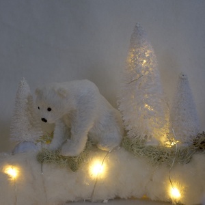 Északi sark adventi koszorú - karácsony - adventi díszek - adventi koszorú - Meska.hu