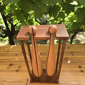 Buzogánytartó, Otthon & Életmód, Tárolás & Rendszerezés, Fali tároló, Famegmunkálás, MESKA