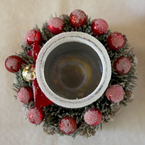 Mini Erőművecske - karácsonyi mécsestartó - karácsony - karácsonyi lakásdekoráció - ünnepi asztaldekoráció - Meska.hu