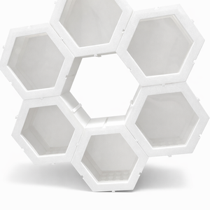 Porvédett minifigura tartó műanyag előlappal � LEGO kompatibilis, falra vagy polcra (6db-os csomag), Otthon & Életmód, Tárolás & Rendszerezés, Fali tároló, Mindenmás, MESKA