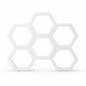 Minifigura tartó � LEGO kompatibilis, falra vagy polcra (6db-os csomag), Otthon & Életmód, Tárolás & Rendszerezés, Fali tároló, Mindenmás, MESKA