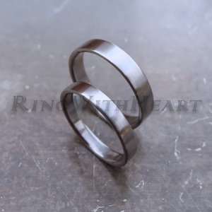 Extra vékony és keskeny titán gyűrűpár, extra könnyű gyűrű, minimalista jegygyűrű, nikkelmentes gyűrű, eljegyzési gyűrű - esküvő - ékszer - karikagyűrű - Meska.hu