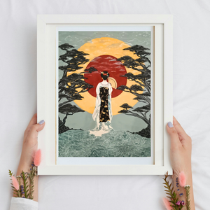 Maiko - művészet - festmény - festmény vegyes technika - Meska.hu