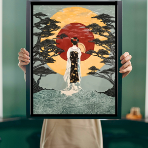 Maiko - művészet - festmény - festmény vegyes technika - Meska.hu