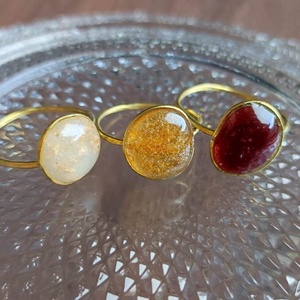 Vörösborból, sörből és anyatejből készült gyűrűk - ékszer - gyűrű - vékony gyűrű - Meska.hu